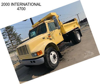 2000 INTERNATIONAL 4700