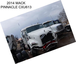 2014 MACK PINNACLE CXU613