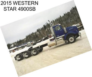 2015 WESTERN STAR 4900SB