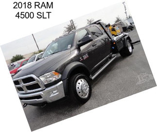 2018 RAM 4500 SLT