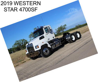 2019 WESTERN STAR 4700SF