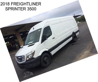 2018 FREIGHTLINER SPRINTER 3500