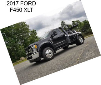 2017 FORD F450 XLT