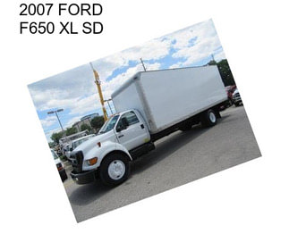 2007 FORD F650 XL SD