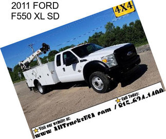 2011 FORD F550 XL SD