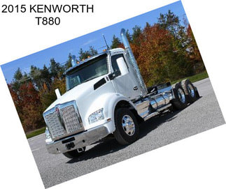 2015 KENWORTH T880