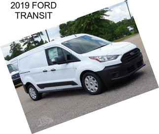 2019 FORD TRANSIT