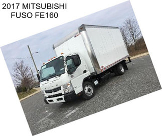 2017 MITSUBISHI FUSO FE160