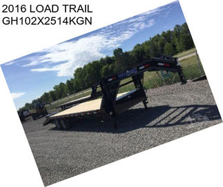 2016 LOAD TRAIL GH102X2514KGN