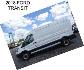 2018 FORD TRANSIT