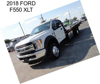 2018 FORD F550 XLT