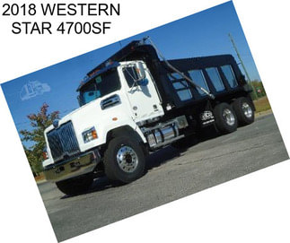 2018 WESTERN STAR 4700SF