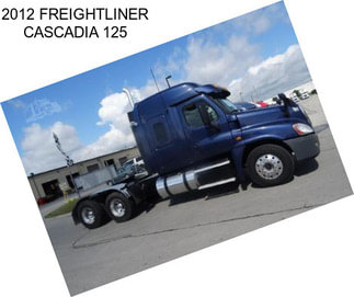 2012 FREIGHTLINER CASCADIA 125