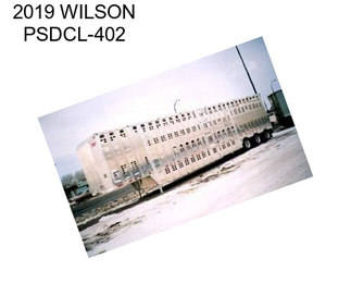 2019 WILSON PSDCL-402