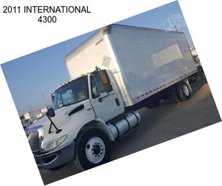 2011 INTERNATIONAL 4300