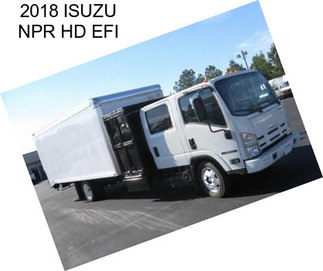 2018 ISUZU NPR HD EFI