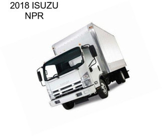 2018 ISUZU NPR