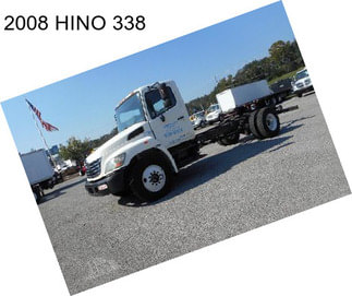 2008 HINO 338