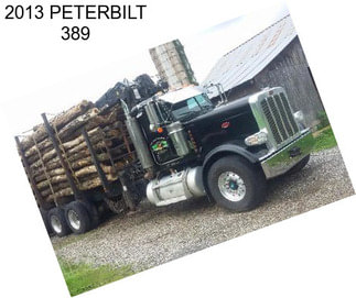 2013 PETERBILT 389