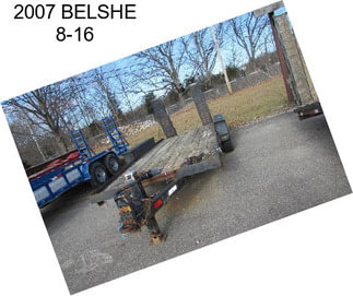 2007 BELSHE 8-16