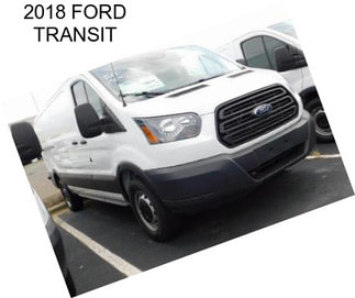 2018 FORD TRANSIT