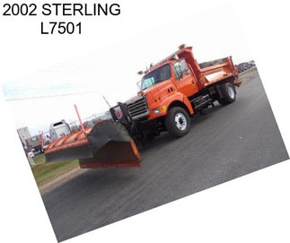 2002 STERLING L7501