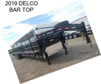 2019 DELCO BAR TOP