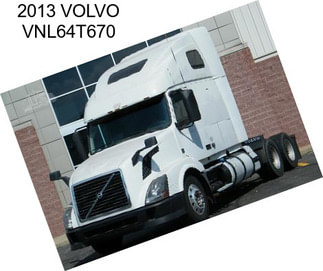 2013 VOLVO VNL64T670