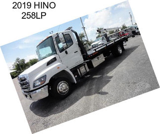 2019 HINO 258LP
