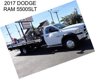 2017 DODGE RAM 5500SLT