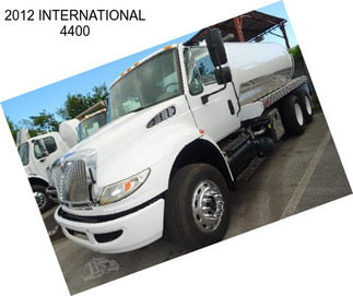 2012 INTERNATIONAL 4400