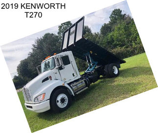 2019 KENWORTH T270