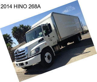 2014 HINO 268A