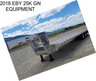 2018 EBY 25K GN EQUIPMENT