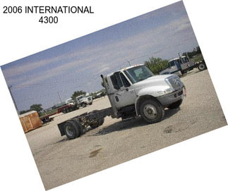 2006 INTERNATIONAL 4300