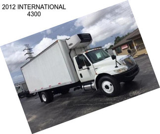 2012 INTERNATIONAL 4300