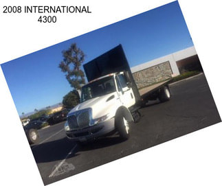 2008 INTERNATIONAL 4300