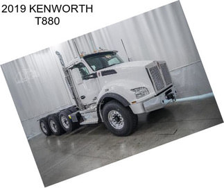 2019 KENWORTH T880