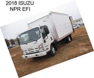 2018 ISUZU NPR EFI