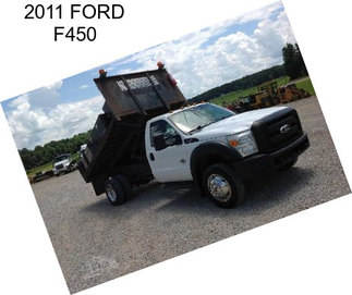 2011 FORD F450