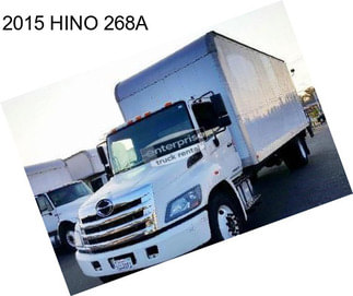 2015 HINO 268A