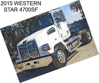 2015 WESTERN STAR 4700SF