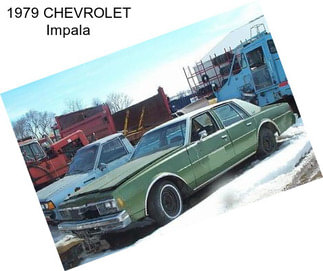 1979 CHEVROLET Impala