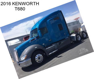 2016 KENWORTH T680