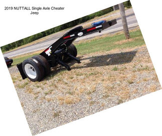 2019 NUTTALL Single Axle \