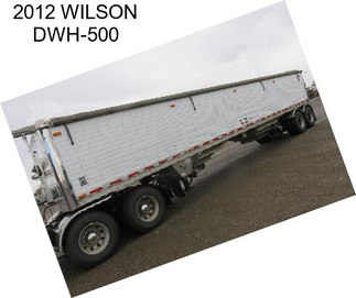 2012 WILSON DWH-500