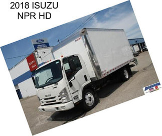 2018 ISUZU NPR HD