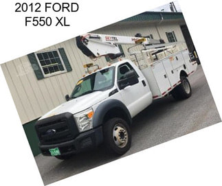 2012 FORD F550 XL