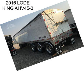 2016 LODE KING AHV45-3