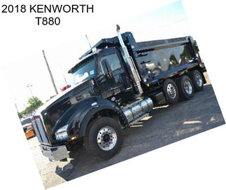 2018 KENWORTH T880